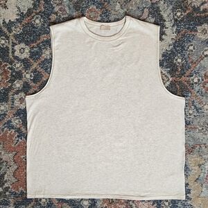 SKIMS Men's Cream Tank Top
